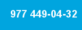 977 449-04-32 977 449-04-32